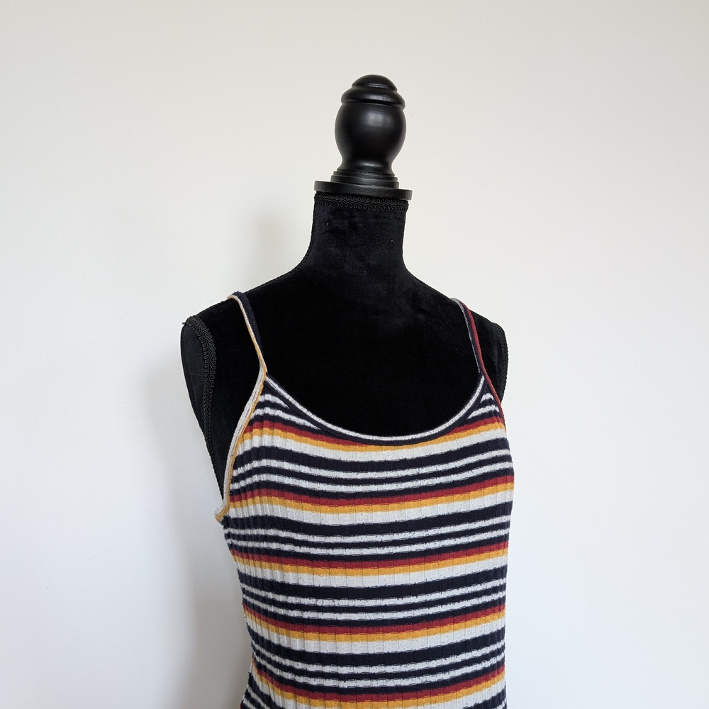 Striped Forever 21 Bodysuit Size M
